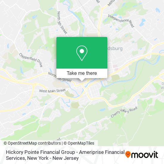 Mapa de Hickory Pointe Financial Group - Ameriprise Financial Services
