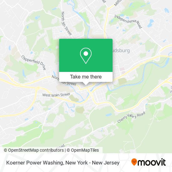 Mapa de Koerner Power Washing
