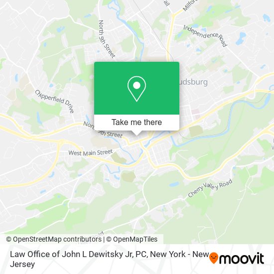Law Office of John L Dewitsky Jr, PC map