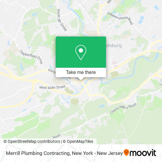 Merrill Plumbing Contracting map