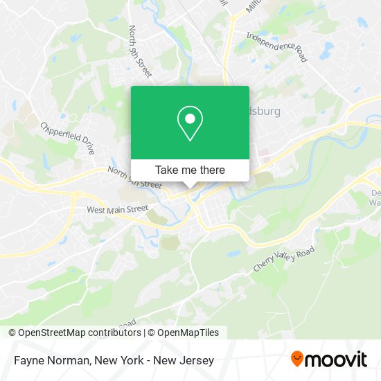 Mapa de Fayne Norman