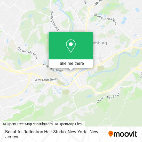Beautiful Reflection Hair Studio map