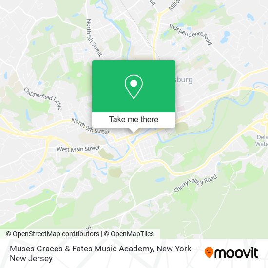 Muses Graces & Fates Music Academy map