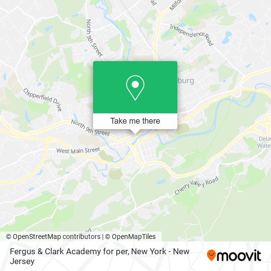 Mapa de Fergus & Clark Academy for per