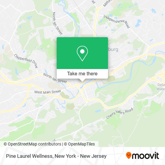 Pine Laurel Wellness map