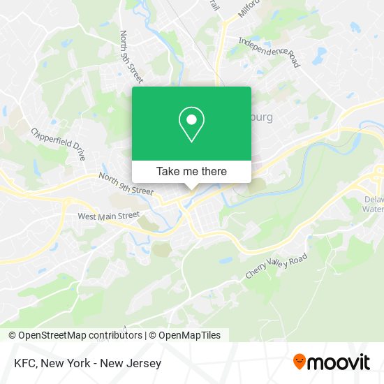 KFC map