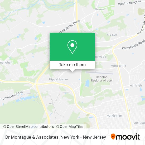 Mapa de Dr Montague & Associates