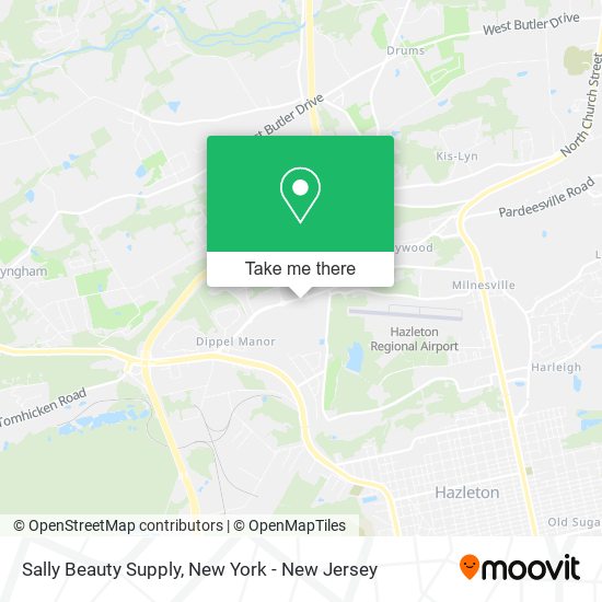 Mapa de Sally Beauty Supply