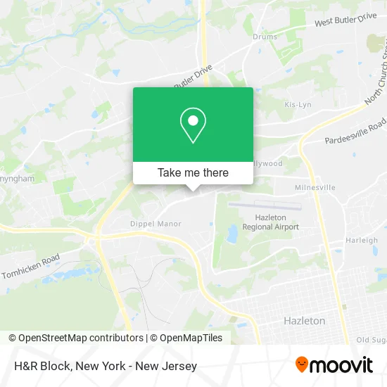 H&R Block map