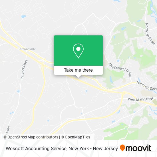 Wescott Accounting Service map