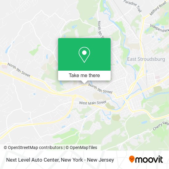 Mapa de Next Level Auto Center