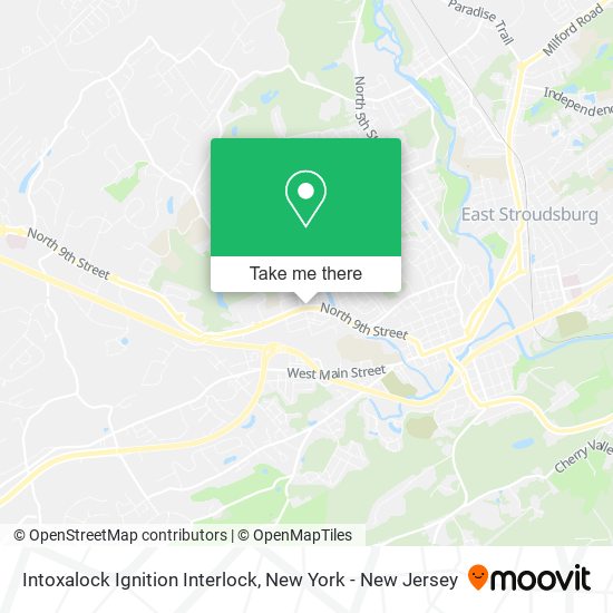 Intoxalock Ignition Interlock map
