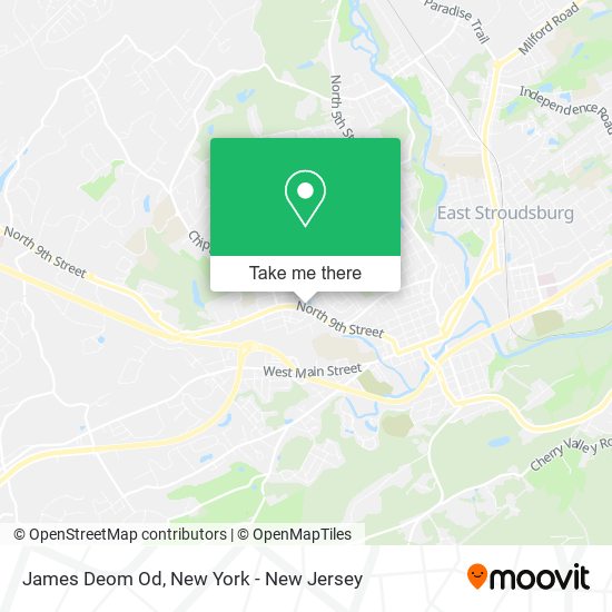 Mapa de James Deom Od