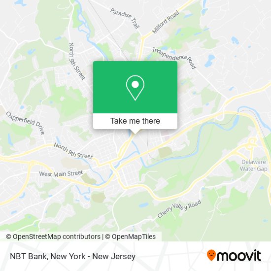 NBT Bank map