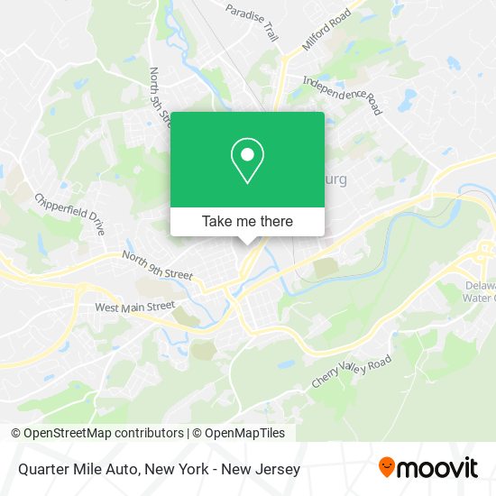 Mapa de Quarter Mile Auto