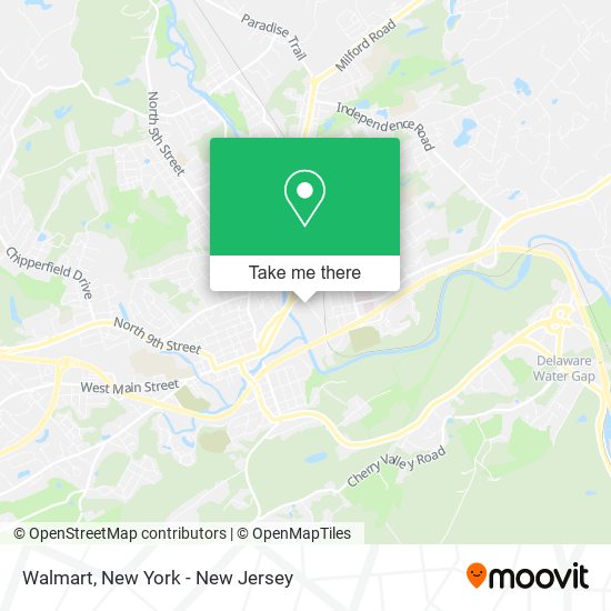 Walmart map