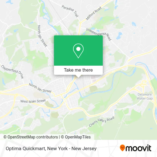 Optima Quickmart map