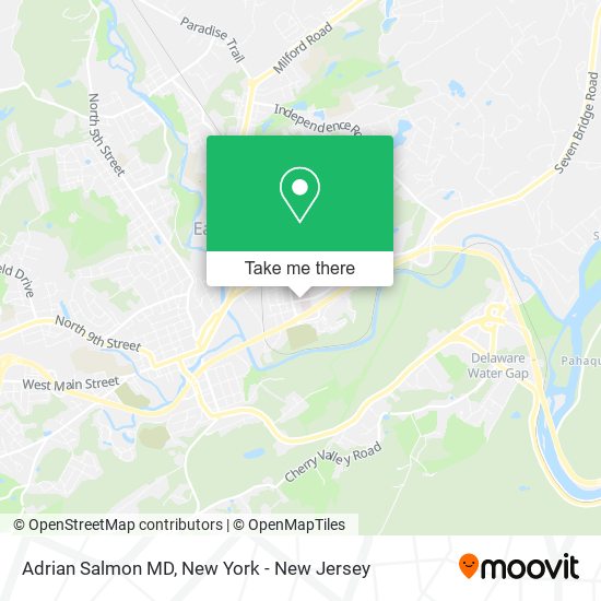Mapa de Adrian Salmon MD