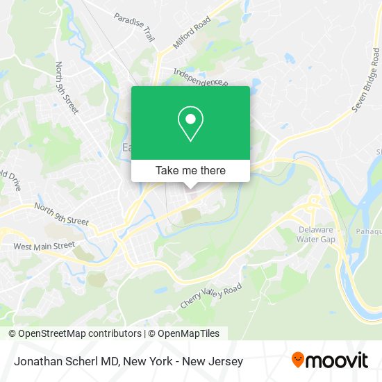Mapa de Jonathan Scherl MD