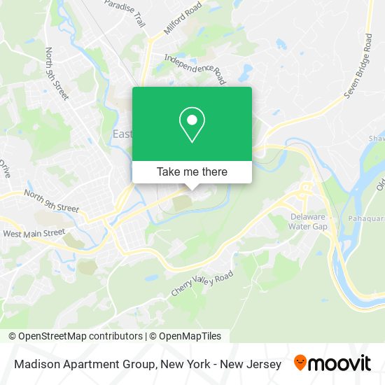 Mapa de Madison Apartment Group