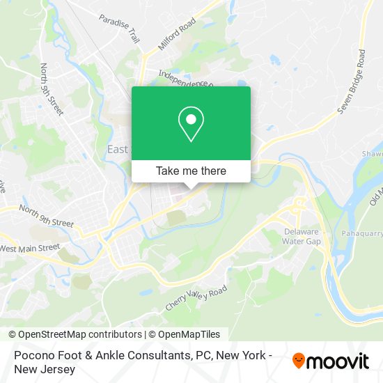Pocono Foot & Ankle Consultants, PC map