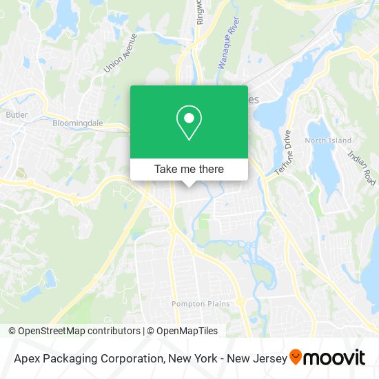 Apex Packaging Corporation map