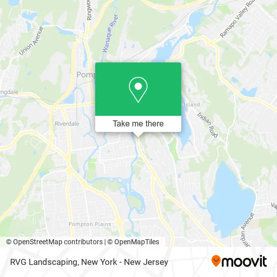 RVG Landscaping map