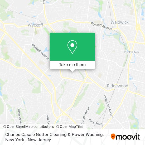 Charles Casale Gutter Cleaning & Power Washing map