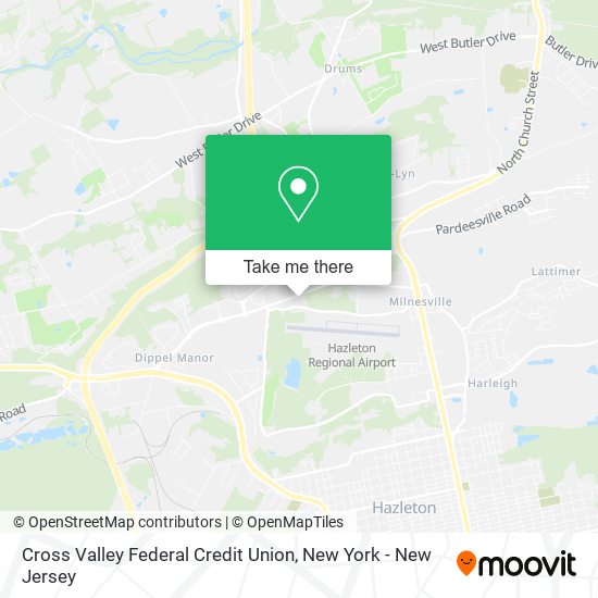 Mapa de Cross Valley Federal Credit Union
