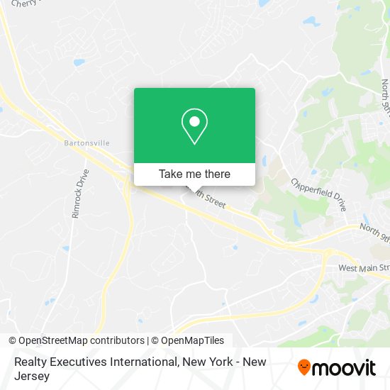 Realty Executives International map