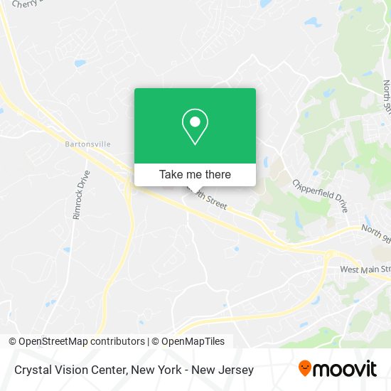 Crystal Vision Center map