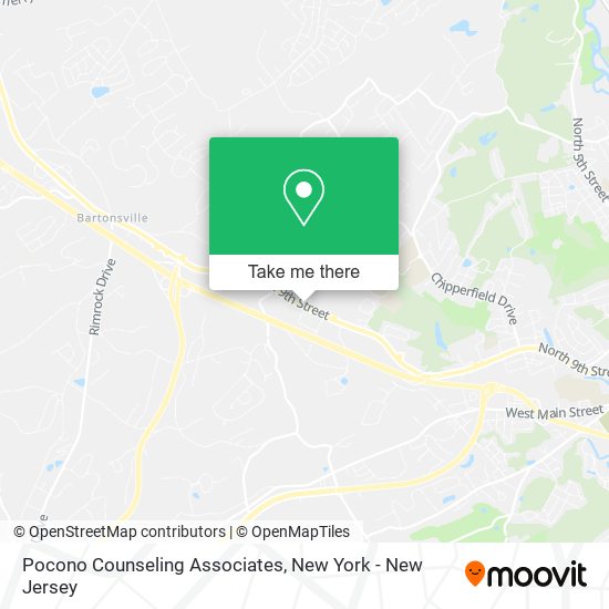 Mapa de Pocono Counseling Associates