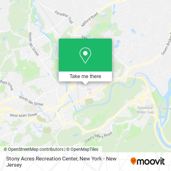 Mapa de Stony Acres Recreation Center