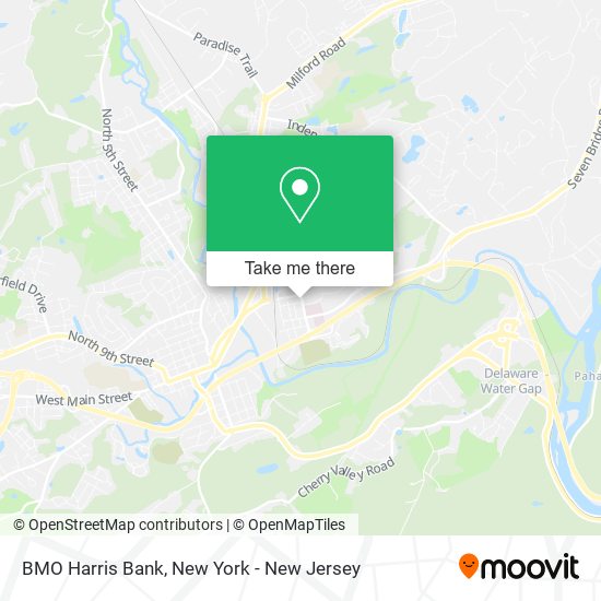 Mapa de BMO Harris Bank
