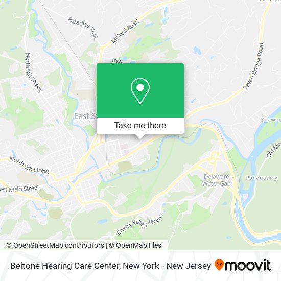 Mapa de Beltone Hearing Care Center