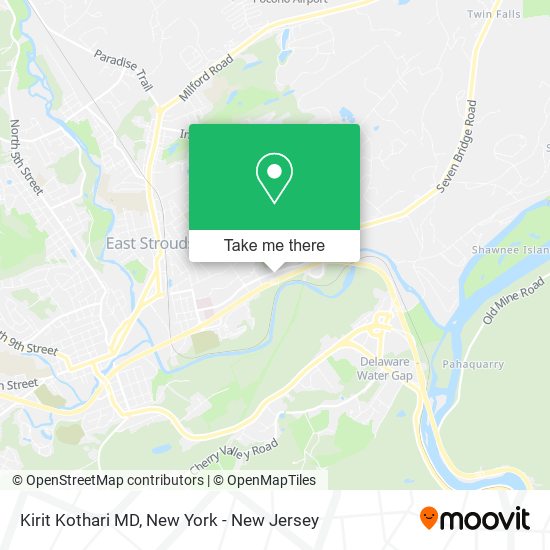 Mapa de Kirit Kothari MD