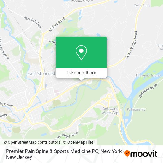 Premier Pain Spine & Sports Medicine PC map