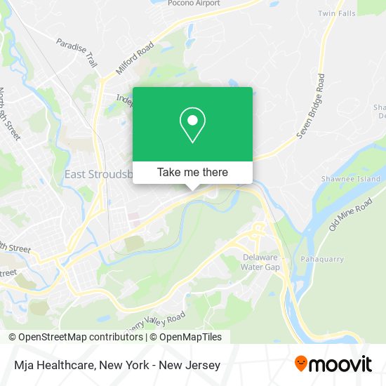 Mja Healthcare map