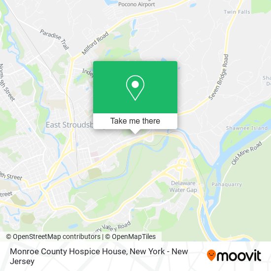 Mapa de Monroe County Hospice House