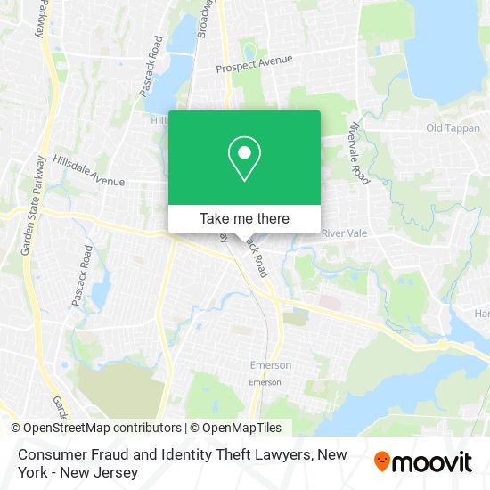 Consumer Fraud and Identity Theft Lawyers map