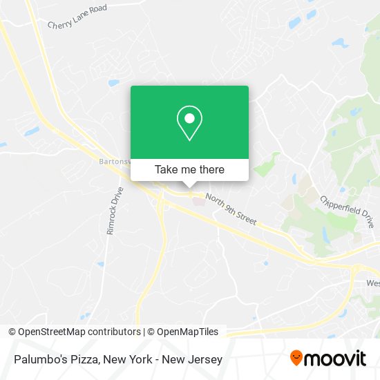 Palumbo's Pizza map