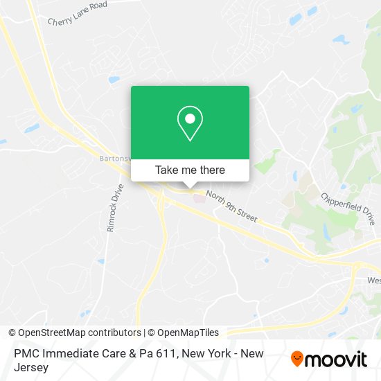 PMC Immediate Care & Pa 611 map