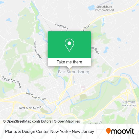 Mapa de Plants & Design Center