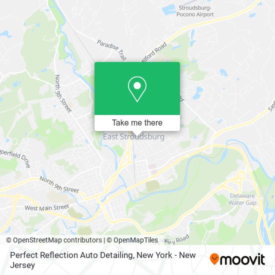 Mapa de Perfect Reflection Auto Detailing