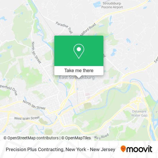 Precision Plus Contracting map