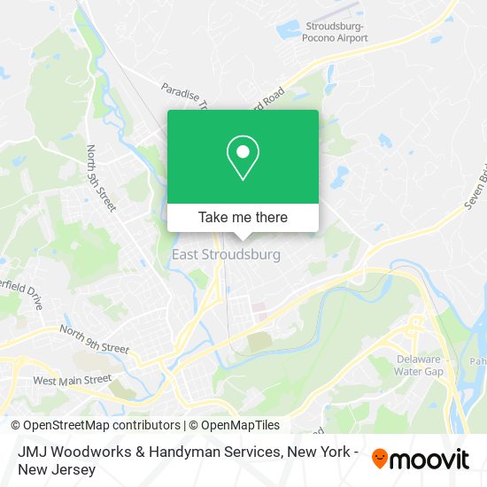 JMJ Woodworks & Handyman Services map