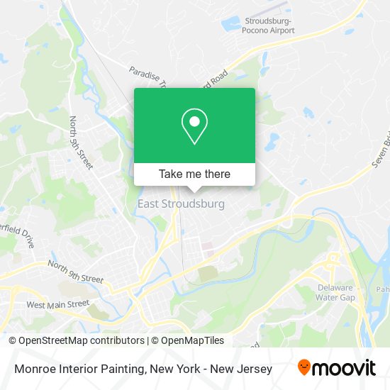 Monroe Interior Painting map