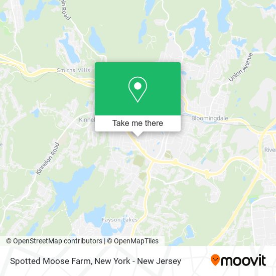 Mapa de Spotted Moose Farm