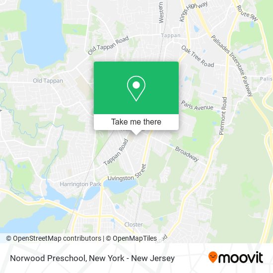 Mapa de Norwood Preschool