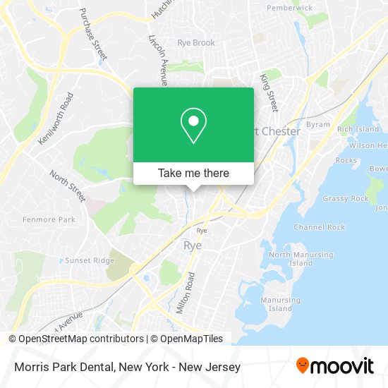 Morris Park Dental map